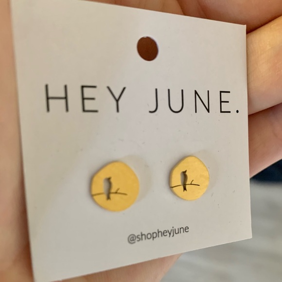 Hey June Stud Earrings - Picture 3 of 4